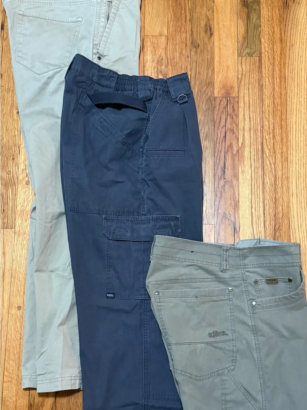 5.11 Tactical/Kuhl/Weatherproof Men's 33x30 Tactical & Cargo Pants Lot of 3